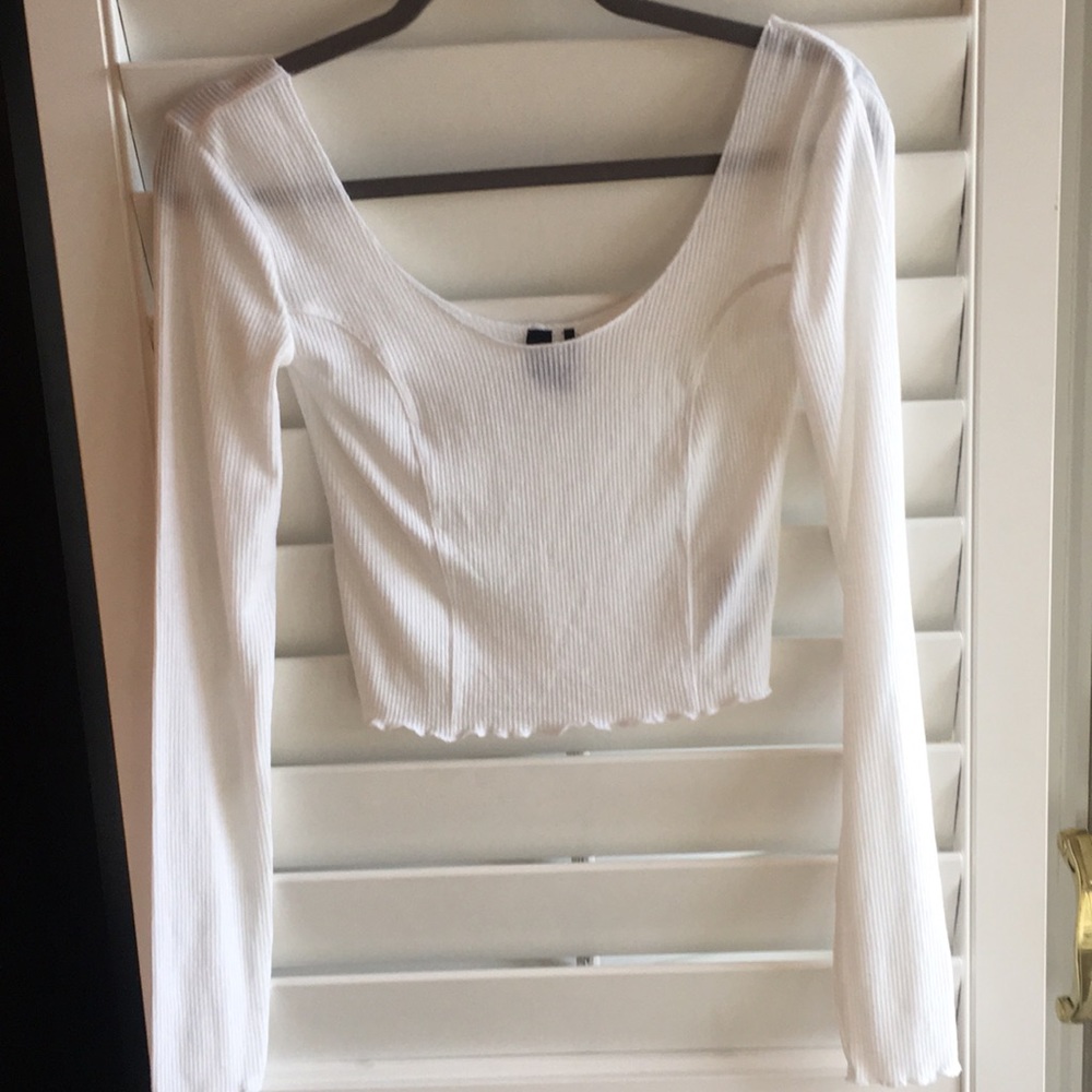Out From Under Millie ribbed long sleeved top.